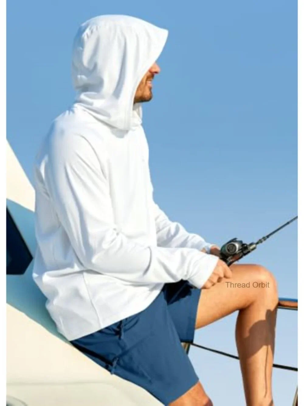 UPF 50+ Sun Hoodie Long Sleeve Fishing Hiking Shirt with Mask